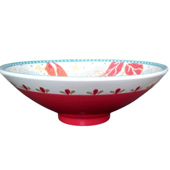 Serving Bowl - Coastline Imports - ARTISTIC ACCENTS - 9 1/2 Inches- Beautiful! - Picture 2 of 6